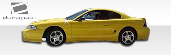 Extreme Dimensions Duraflex Vader Side Skirts Compatible With 1994-1998 Ford Mustang - 2 Piece - 101442