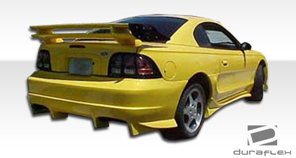 Extreme Dimensions Duraflex Vader Side Skirts Compatible With 1994-1998 Ford Mustang - 2 Piece - 101442