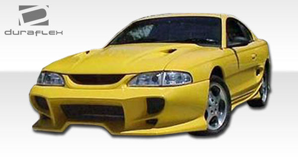 Extreme Dimensions Duraflex Vader Side Skirts Compatible With 1994-1998 Ford Mustang - 2 Piece - 101442