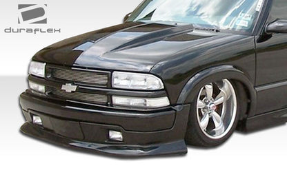 Extreme Dimensions Duraflex Cowl Hood Compatible With 1994-2004 Chevrolet S-10 - 1 Piece - 103017