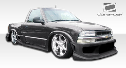 Extreme Dimensions Duraflex Drifter Front Bumper Cover Compatible With 1994-2004 Chevrolet S-10 - 1 Piece - 101417