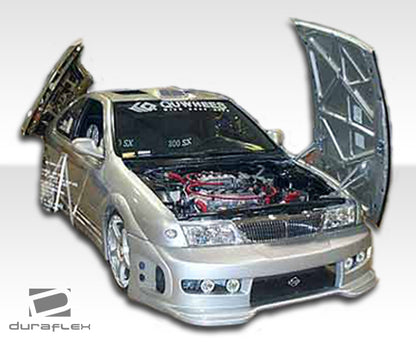 Extreme Dimensions Duraflex Q Flared Fender Flare Compatible With 1995-1999 Nissan 200SX - 2 Piece - 101665