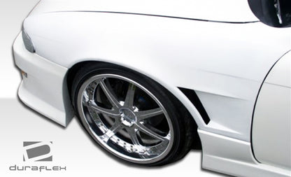 Extreme Dimensions Duraflex M-1 Front Fenders Compatible With 1995-1996 Nissan 240SX - 2 Piece - 101635
