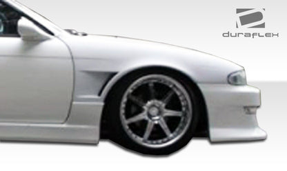 Extreme Dimensions Duraflex M-1 Front Fenders Compatible With 1995-1996 Nissan 240SX - 2 Piece - 101635