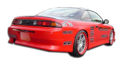 Extreme Dimensions Duraflex V-Speed Rear Bumper Cover Compatible With 1995-1998 Nissan 240SX - 1 Piece - 101650