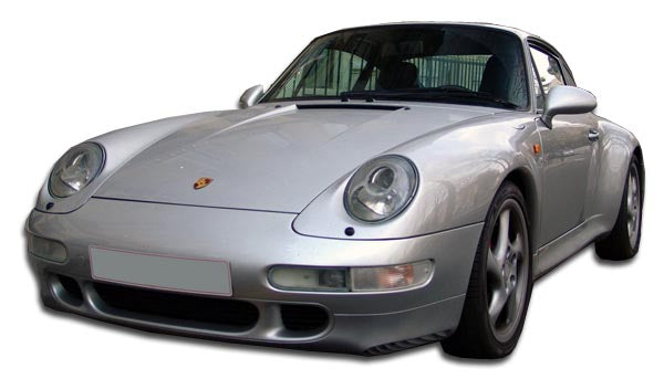 Extreme Dimensions Duraflex Turbo Look Front Bumper Cover Compatible With 1995-1998 Porsche 993 - 1 Piece - 105103