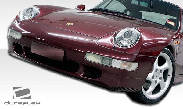 Extreme Dimensions Duraflex Turbo Look Front Bumper Cover Compatible With 1995-1998 Porsche 993 - 1 Piece - 105103