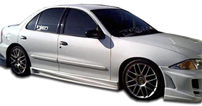 Extreme Dimensions Duraflex Bomber Side Skirts Compatible With 1995-2005 Chevrolet Cavalier - 2 Piece - 101805