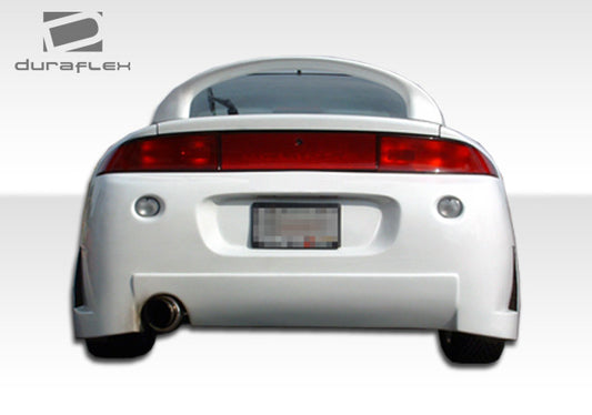 Extreme Dimensions Duraflex B-2 Rear Bumper Cover Compatible With 1995-1999 Mitsubishi Eclipse - 1 Piece - 101593