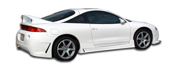 Extreme Dimensions Duraflex B-2 Side Skirts Compatible With 1995-1999 Mitsubishi Eclipse - 2 Piece - 101594