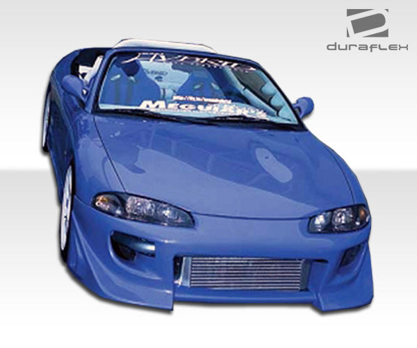 Extreme Dimensions Duraflex Blits Front Bumper Cover Compatible With 1997-1999 Mitsubishi Eclipse - 1 Piece - 101873