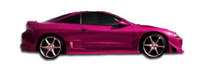 Extreme Dimensions Duraflex Blits Side Skirts Compatible With 1995-1999 Mitsubishi Eclipse - 2 Piece - 101599