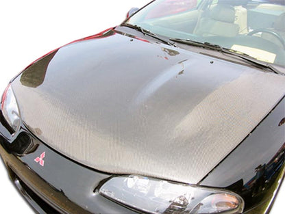 Carbon Creations OEM Look Hood Compatible With 1995-1999 Mitsubishi Eclipse - 1 Piece - 101579