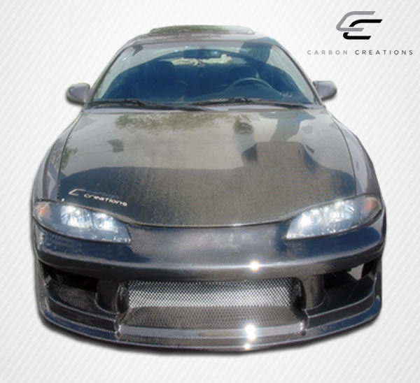 Carbon Creations OEM Look Hood Compatible With 1995-1999 Mitsubishi Eclipse - 1 Piece - 101579