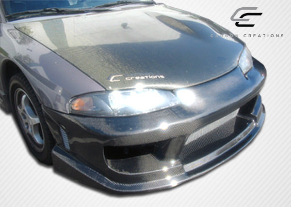 Carbon Creations OEM Look Hood Compatible With 1995-1999 Mitsubishi Eclipse - 1 Piece - 101579