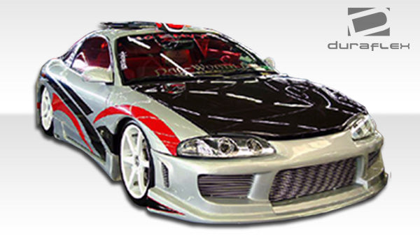 Extreme Dimensions Duraflex Kombat Side Skirts Compatible With 1995-1999 Mitsubishi Eclipse - 2 Piece - 101602