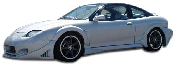 Extreme Dimensions Duraflex Millenium Wide Body Front Fenders Compatible With 1995-2002 Pontiac Sunfire - 2 Piece - 105592