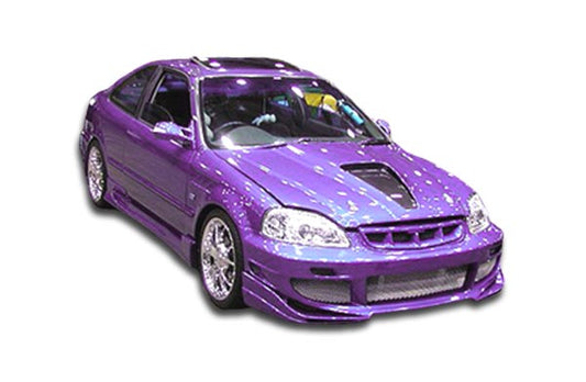 Extreme Dimensions Duraflex AVG Body Kit Compatible With 1996-1998 Honda Civic 2DR - 4 Piece - 110397
