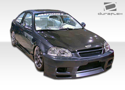 Extreme Dimensions Duraflex AVG Side Skirts Compatible With 1996-2000 Honda Civic - 2 Piece - 101734