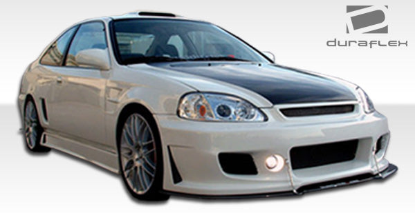 Extreme Dimensions Duraflex B-2 Front Bumper Cover Compatible With 1996-1998 Honda Civic - 1 Piece - 101735