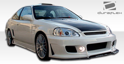 Extreme Dimensions Duraflex B-2 Front Bumper Cover Compatible With 1996-1998 Honda Civic - 1 Piece - 101735