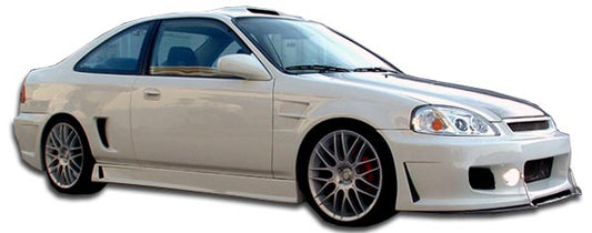 Extreme Dimensions Duraflex B-2 Side Skirts Compatible With 1996-2000 Honda Civic - 2 Piece - 105537
