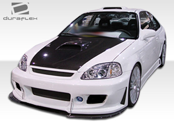 Extreme Dimensions Duraflex B-2 Body Kit Compatible With 1999-2000 Honda Civic 2DR 4DR - 4 Piece - 105613