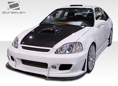 Extreme Dimensions Duraflex B-2 Body Kit Compatible With 1999-2000 Honda Civic 2DR 4DR - 4 Piece - 105613