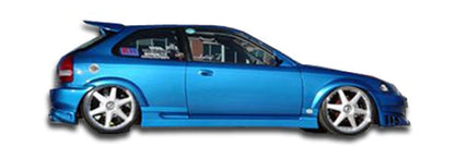 Extreme Dimensions Duraflex Bomber Side Skirts Compatible With 1996-2000 Honda Civic - 2 Piece - 101719