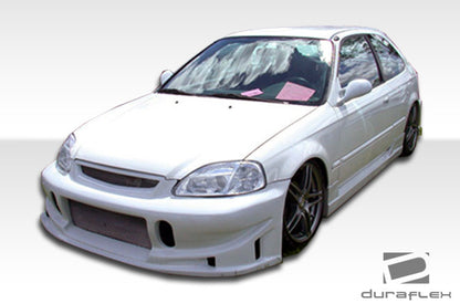 Extreme Dimensions Duraflex Buddy Front Bumper Cover Compatible With 1996-1998 Honda Civic - 1 Piece - 101736