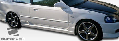 Extreme Dimensions Duraflex Buddy Side Skirts Compatible With 1996-2000 Honda Civic - 2 Piece - 101738