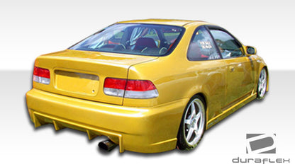 Extreme Dimensions Duraflex Buddy Side Skirts Compatible With 1996-2000 Honda Civic - 2 Piece - 101738