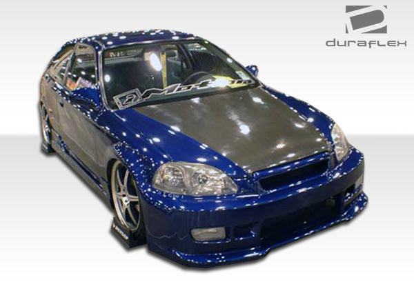 Extreme Dimensions Duraflex Buddy Side Skirts Compatible With 1996-2000 Honda Civic - 2 Piece - 101738