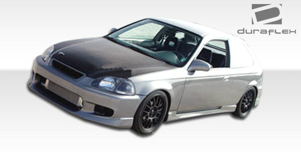 Extreme Dimensions Duraflex C-1 Front Bumper Cover Compatible With 1996-1998 Honda Civic - 1 Piece - 101746