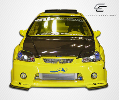 Carbon Creations OEM Look Hood Compatible With 1996-1998 Honda Civic - 1 Piece - 101709