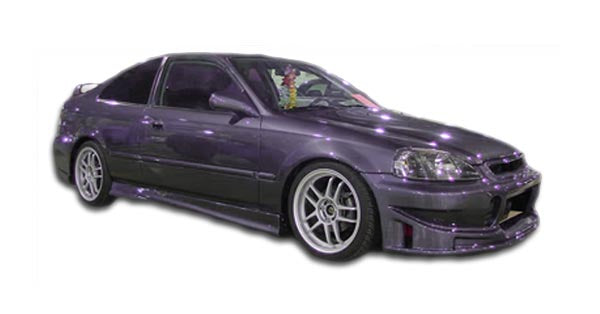 Extreme Dimensions Duraflex M3 Look Side Skirts Compatible With 1996-2000 Honda Civic - 2 Piece - 101770