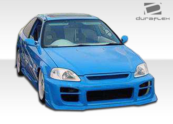 Extreme Dimensions Duraflex R34 Front Bumper Cover Compatible With 1999-2000 Honda Civic - 1 Piece - 102103
