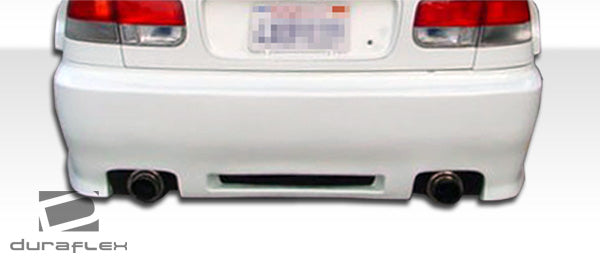 Extreme Dimensions Duraflex Spyder Rear Bumper Cover Compatible With 1996-2000 Honda Civic - 1 Piece - 101744
