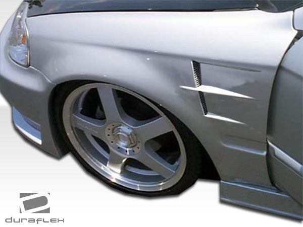 Extreme Dimensions Duraflex X-2 Fender Compatible With 1996-1998 Honda Civic - 2 Piece - 101788