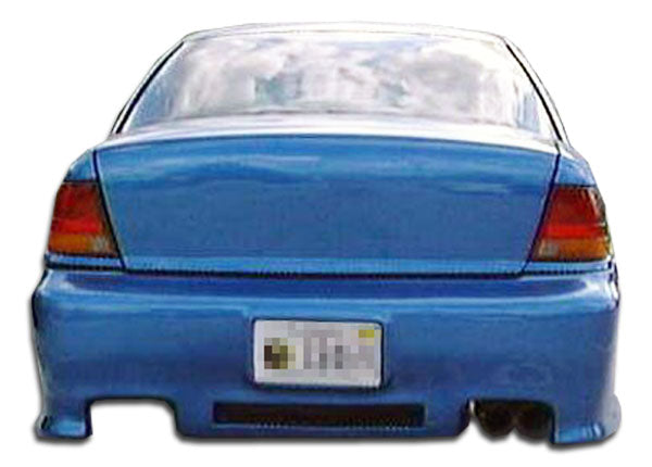 Extreme Dimensions Duraflex Spyder Rear Bumper Cover Compatible With 1996-2002 Saturn SL - 1 Piece - 101795