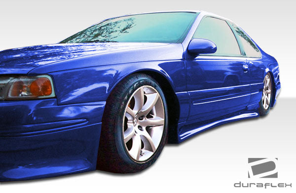 Extreme Dimensions Duraflex Racer Front Lip Spoiler Compatible With 1996-1997 Ford Thunderbird - 1 Piece - 104375
