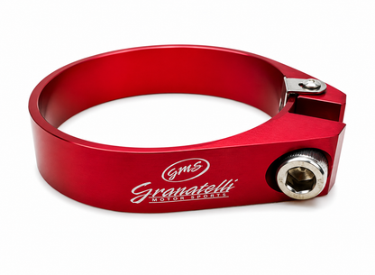 Granatelli Red Billet Aluminum Hose Clamp 66mm–68mm (Approx. 2.59"–2.67") – 971225R