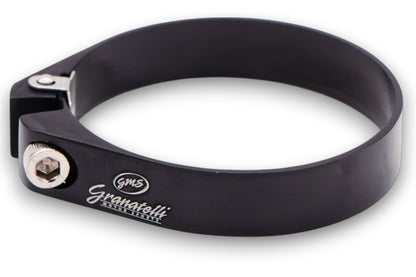 Granatelli Black Billet Aluminum Hose Clamp 66mm–68mm (Approx. 2.59"–2.67") – 971225