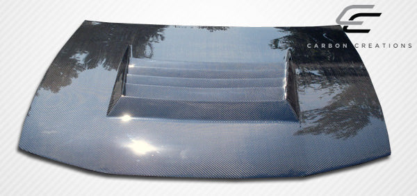 Carbon Creations D-1 Hood Compatible With 1997-1998 Nissan 240SX - 1 Piece - 104241