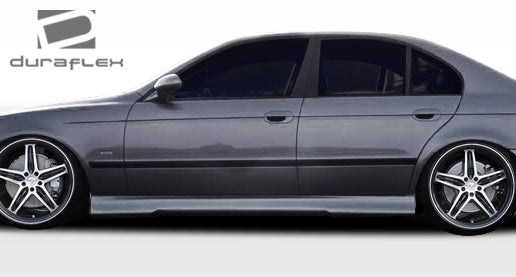 Extreme Dimensions Duraflex HM-S Side Skirts Compatible With 1997-2003 BMW 5 Series - 2 Piece - 106869