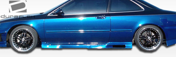 Extreme Dimensions Duraflex Spyder Side Skirts Compatible With 1994-1997 Honda Accord 2DR - 2 Piece - 101448