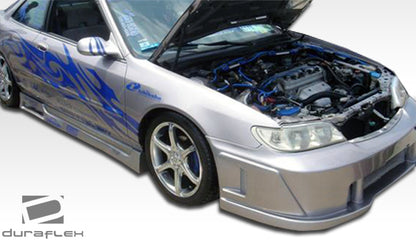 Extreme Dimensions Duraflex Spyder Side Skirts Compatible With 1994-1997 Honda Accord 2DR - 2 Piece - 101448