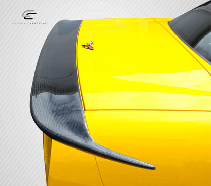 Carbon Creations CV-G Wing Spoiler Compatible With 1997-2004 Chevrolet Corvette - 1 Piece - 106894