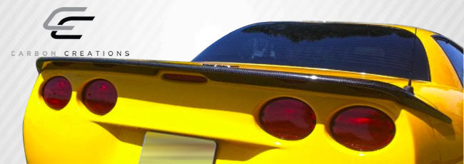 Carbon Creations CV-G Wing Spoiler Compatible With 1997-2004 Chevrolet Corvette - 1 Piece - 106894