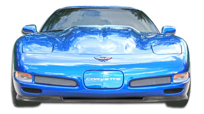 Carbon Creations Vortex Front Lip Spoiler Compatible With 1997-2004 Chevrolet Corvette - 1 Piece - 106144